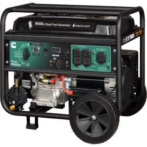 Génératrice avec démarreur à distance P9500DF au propane