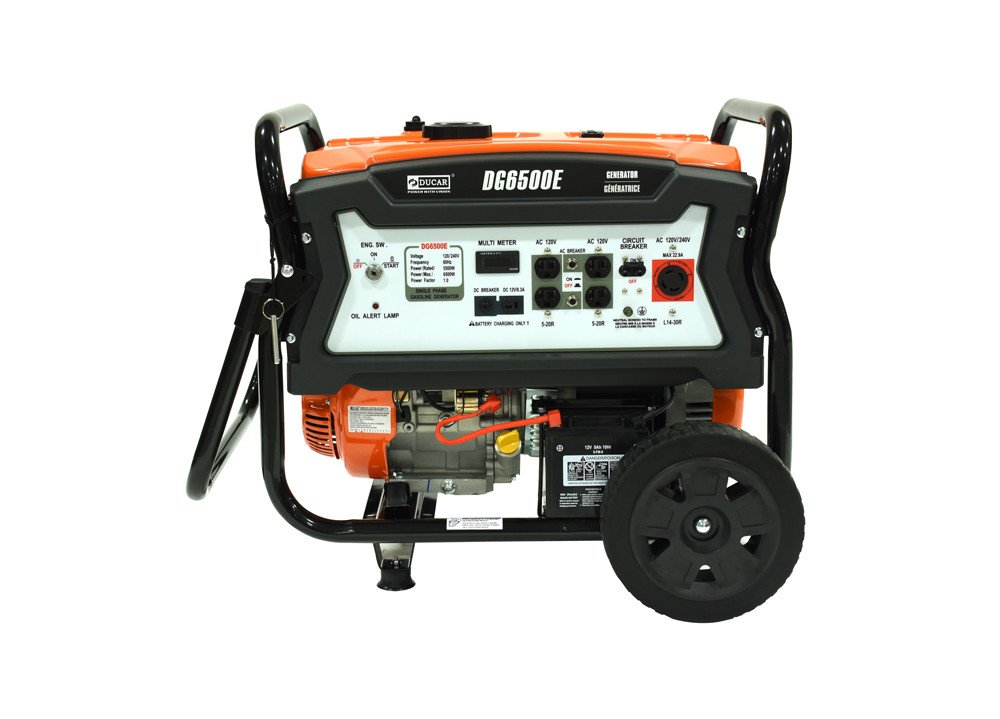 Génératrice DUCAR 6500W – 15HP