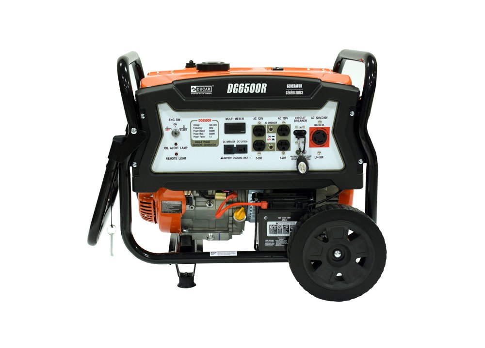 Génératrice DUCAR 6500W – 15HP Démarreur à distance