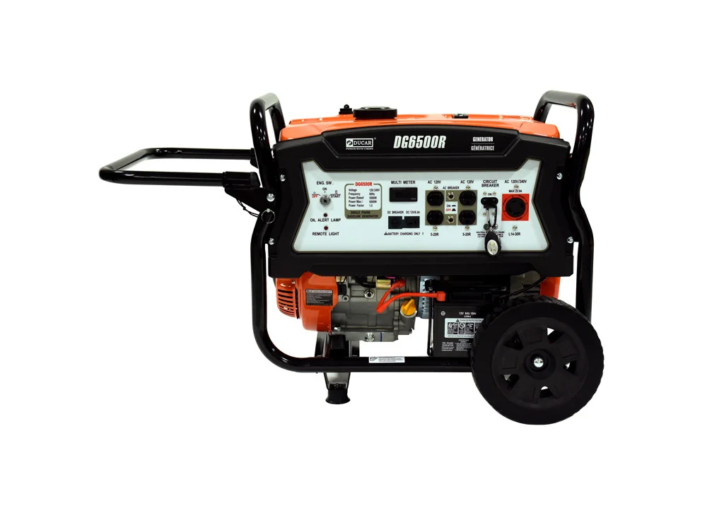 Génératrice DUCAR 6500W - 15HP Démarreur à distance – Image 2