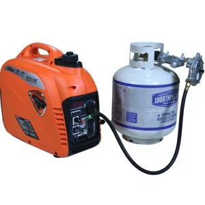 Génératrice silencieuse 2000W (Dual Fuel: Propane et essence)