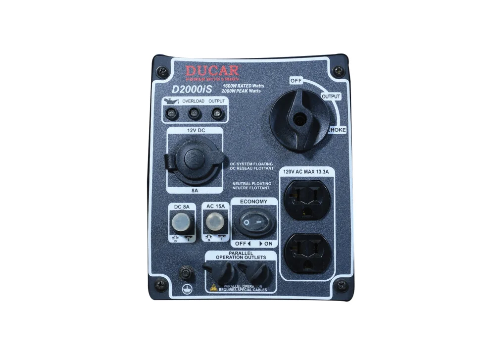 Génératrice silencieuse DUCAR 2000W – Image 3